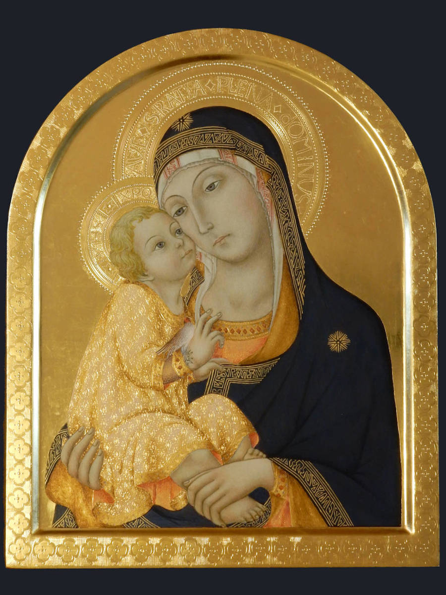 Madonna con bambino [Sano di Pietro]  